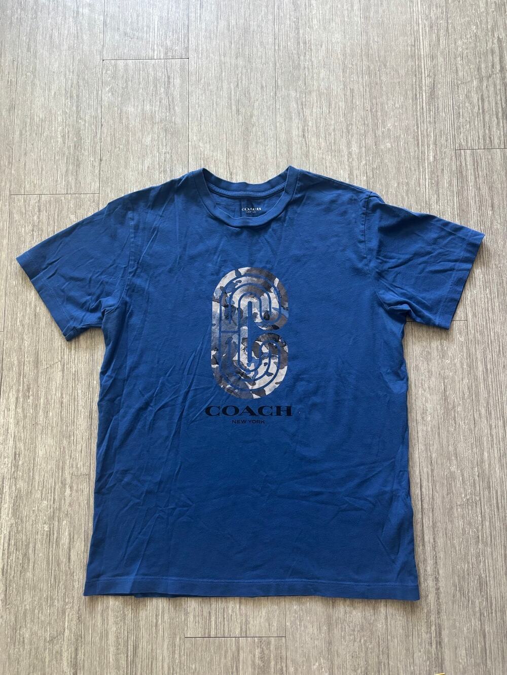 Blue Coach Signature Logo Tee